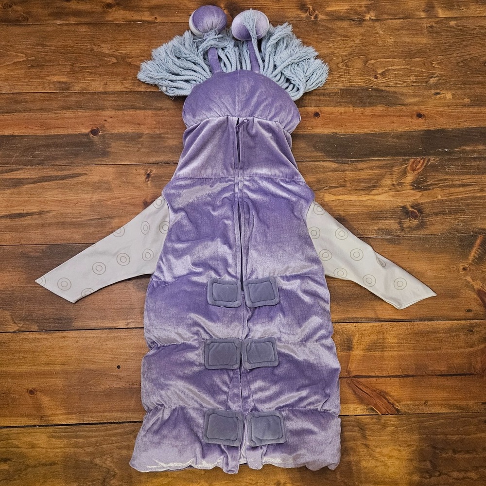 Disney Store Monsters Inc Boo Monster Costume XXS Purple Plush Pixar - Picture 12 of 16